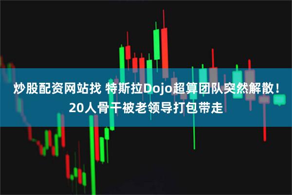 炒股配资网站找 特斯拉Dojo超算团队突然解散！20人骨干被老领导打包带走