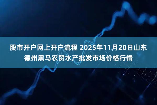 股市开户网上开户流程 2025年11月20日山东德州黑马农贸水产批发市场价格行情